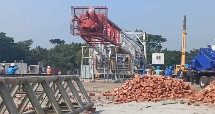 বাপেক্স কতৃক শরীয়তপুর-১ খননের কার্যক্রম শুরু