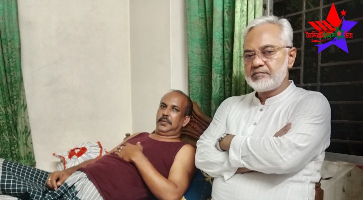 অসুস্থ সাংবাদিককে দেখতে তার বাসায় আসলেন সিরাজগঞ্জ জেলা বিএনপির সাংগঠনিক সম্পাদক  মীর্জা মোস্তফা জামান