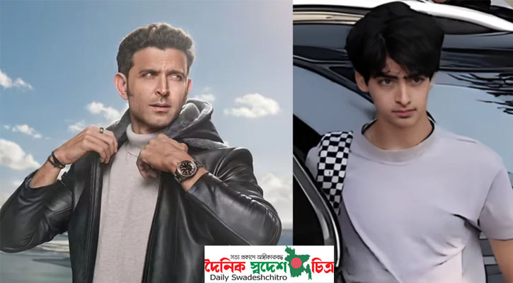 বাবার পথেই হাঁটছেন হৃতিকের ছেলে হৃদান
