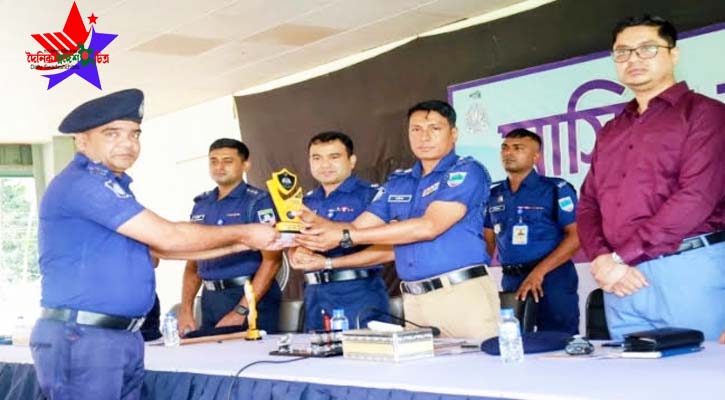 যশোর জেলার শ্রেষ্ঠ ওসি নির্বাচিত হলেন চৌগাছা থানার মামুনুর রশিদ পিপিএম