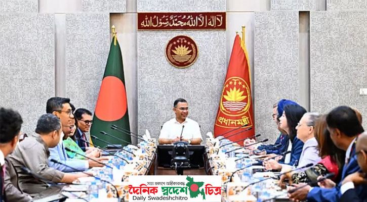বিনিয়োগ সম্ভাবনা নিয়ে প্রধানমন্ত্রীর সঙ্গে যুক্তরাষ্ট্রের ব্যবসায়ী প্রতিনিধি দলের বৈঠক