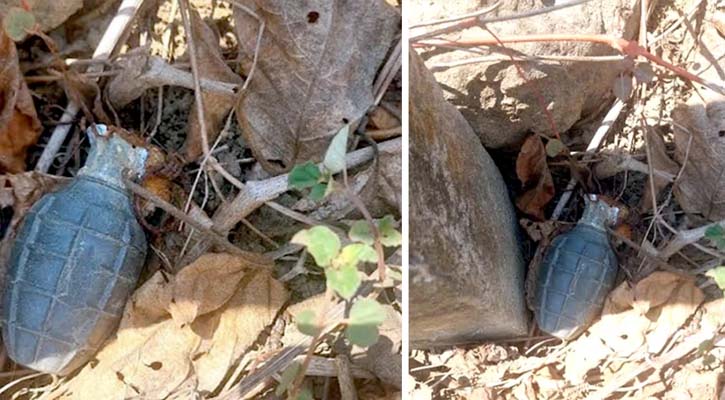 টেকনাফ মেরিন ড্রাইভের পাশে হ্যান্ড গ্রেনেড-বোমা সদৃশ বস্তু উদ্ধার