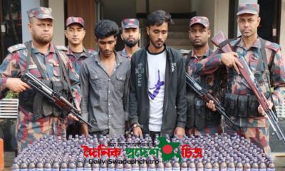 যশোর সীমান্তে বিজিবির জোরালো তৎপরতায় ৬ মাসে প্রায় ৮৪ কোটি টাকার মাদক ও চোরাচালান পণ্য জব্দ, আটক-৯১