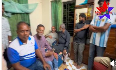 অসুস্থতার কথা শুনে বৃষ্টি উপেক্ষা করে ছুটে গেলেন সাংবাদিক মাসুদের বাসায় মানবতার ফেরিওয়ালা হাজী আব্দুস সাত্তার