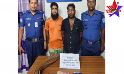 যশোরে শার্শা উপজেলার নগদ অর্ধলক্ষ টাকাসহ দুই জুয়াড়ি আটক, পলাতক দুইজন