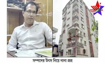 কুষ্টিয়া গণপূর্ত অফিসের প্রকৌশলী রশিদের দৃষ্টিনন্দন বিলাসবহুল ভবন !  আয়ের উৎস কি?