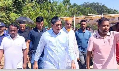কুষ্টিয়ার গড়াই নদীর ওপর প্রস্তাবিত শহীদ আবরার ফাহাদ সেতু নির্মাণের নির্ধারিত স্থান পরিদর্শন করলেন প্রতিমন্ত্রী শাহে আলম