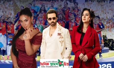 স্পেনের জয়ে উদযাপনে মাতলেন শাকিব-বুবলী-অপু