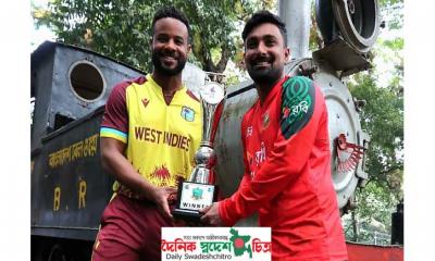 ওয়েস্ট ইন্ডিজের বিপক্ষে বাংলাদেশ দল চ্যালেঞ্জে পড়লেই বরং খুশি লিটন