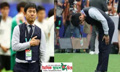 মাথা নত করে ভক্তদের কাছে ক্ষমা চাইলেন জাপান কোচ