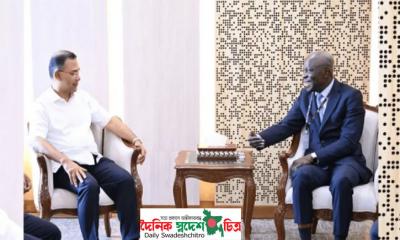 প্রধানমন্ত্রীর সঙ্গে আইএলও মহাপরিচালকের সাক্ষাৎ