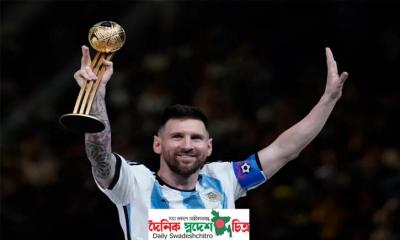 আর্জেন্টিনার জার্সিতে ২০২৬ বিশ্বকাপ খেলতে চান মেসি