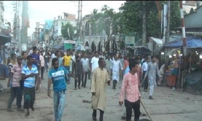 জয়পুরহাটে আ’লীগ বিএনপি সংঘর্ষ, আহত ৩৭