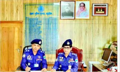 নড়াইলে নবাগত পুলিশ সুপারের যোগদান