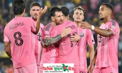 চলতি বছরে মেসির দুর্দান্ত প্রথম গোল, জয় পায়নি ইন্টার মায়ামি