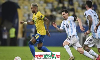 সমীকরণ মিললে ফাইনালের আগেই মুখোমুখি ব্রাজিল-আর্জেন্টিনা