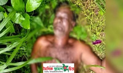 যশোরে ঝিকরগাছা উপজেলার বাগান থেকে বৃদ্ধের মরদেহ উদ্ধার করেছে পুলিশ