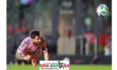 জোড়া গোলে মেসির আরেকটি রেকর্ড, মায়ামির দারুণ জয়