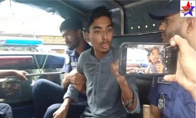 পুলিশ পুড়ানো বলা ভাইরাল সমন্বয়ক মাহাদীসহ আটক ৩ জন