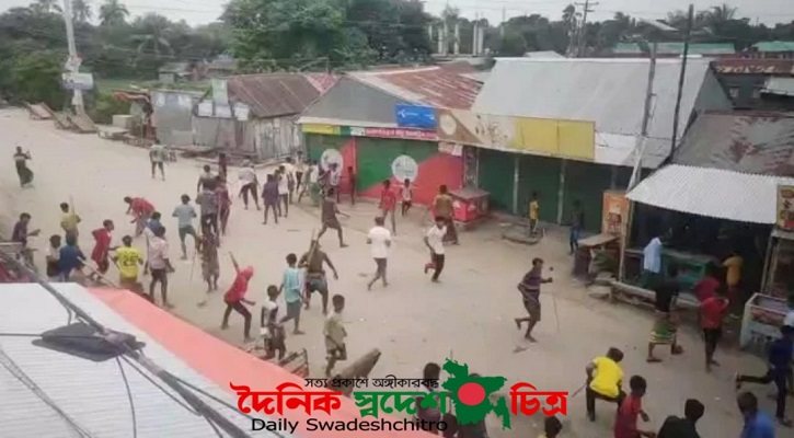 বালু উত্তোলনকে কেন্দ্র করে বিএনপি-যুবদল সংঘর্ষ, আহত ১৫