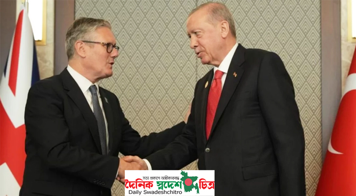 যুক্তরাজ্যের বিদায়ী প্রধানমন্ত্রীকে তাজা গুলিসহ রিভলবার উপহার দিলেন তুরস্কের প্রেসিডেন্ট